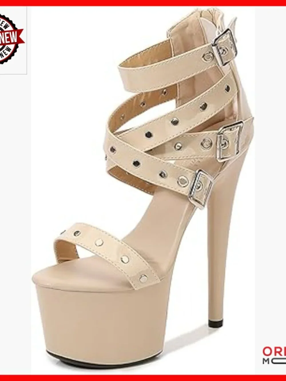 Platform Chunky Heel Gothic Sandals Ankle Strap Buckle Open Toe Lug Sole